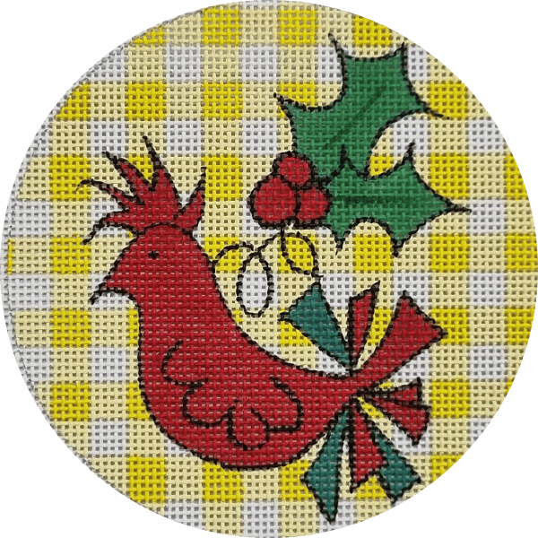 Yellow Gingham Bird