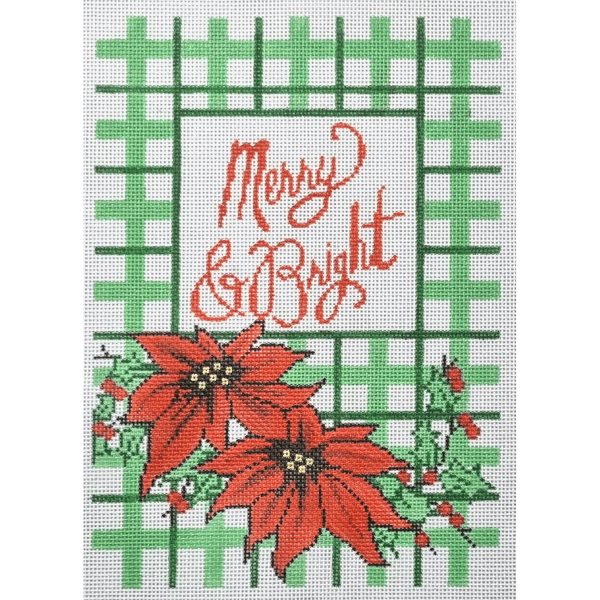 Green Plaid Merry and Bright
