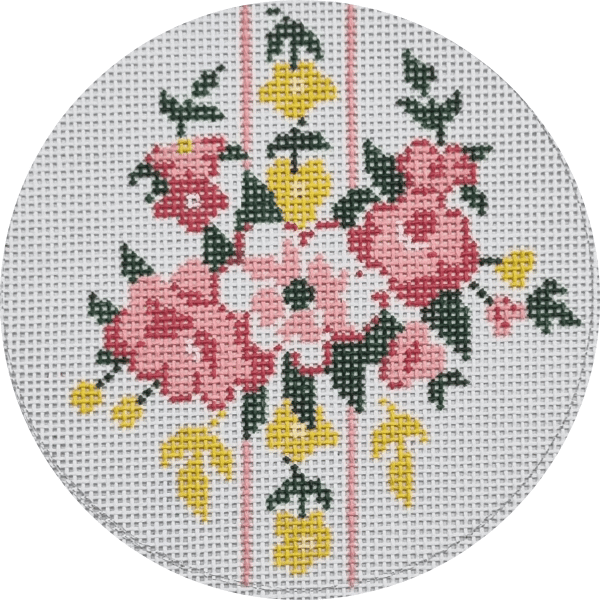 Pink Bouquet Ticking