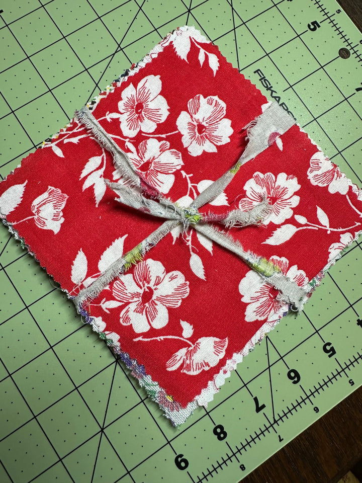 6" Vintage Quilting Fabric  ITEM #3