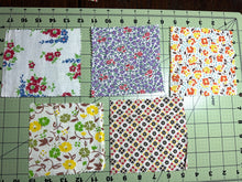 5" Vintage Quilting Fabric  ITEM #12