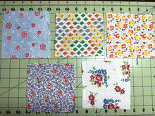 5" Vintage Quilting Fabric  ITEM #13