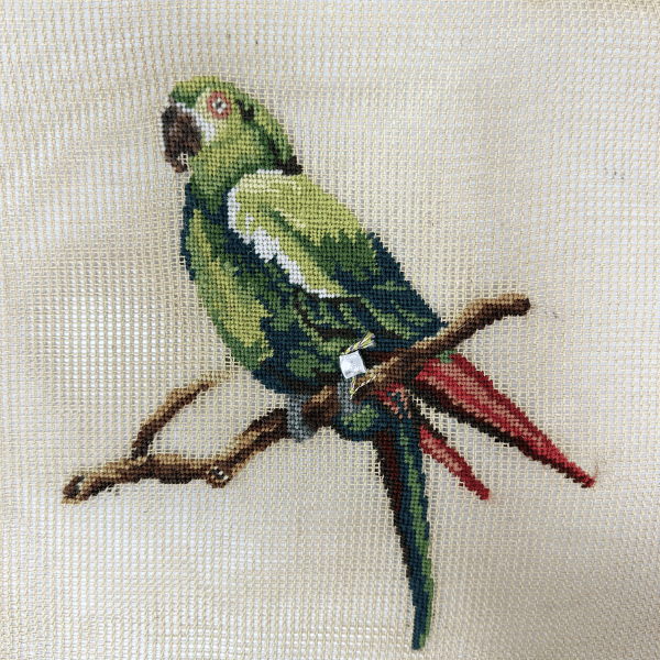 Madeira Pre-worked Vintage Needlepoint Canvas #002