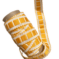 Sunflower Yellow Window Pane Vintage Ribbon