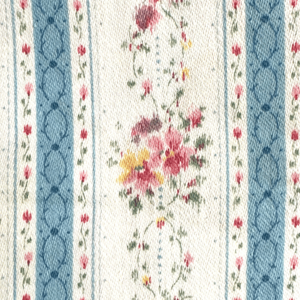 SWATCH Blue Trellis French Ticking
