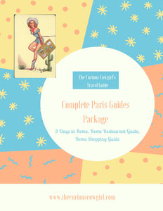 Combined Paris Guides Package