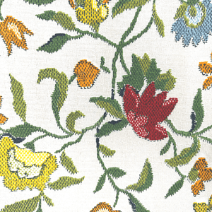 Floral Jewel Tone Tapestry