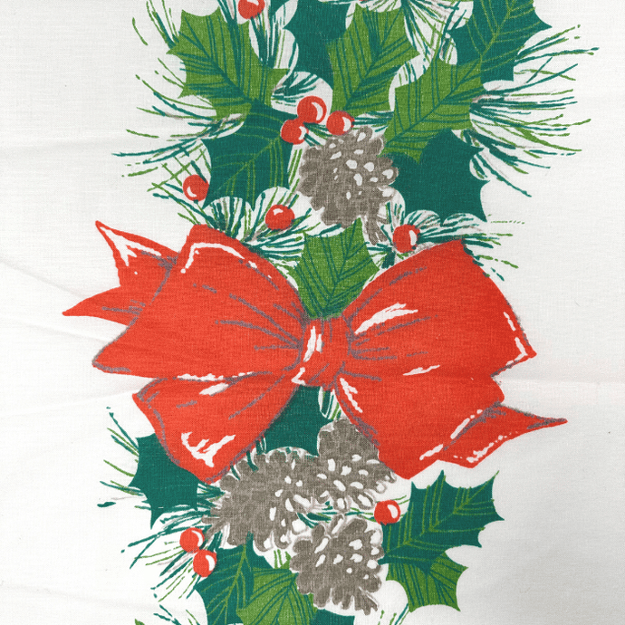 Red Bows & Holly Pine