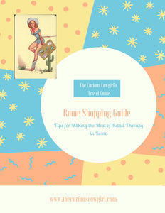 Rome Shopping Guide