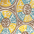 SWATCH Yellow and Turquoise Asian